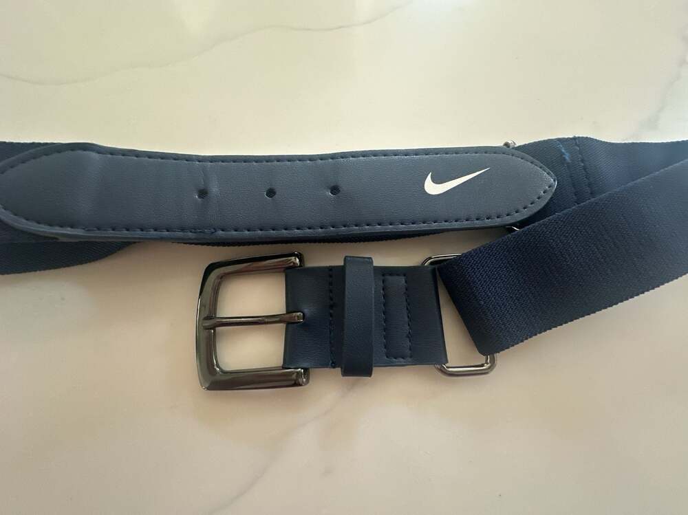 Nike Navy Elastic, Baseball Belt adjustable one-size